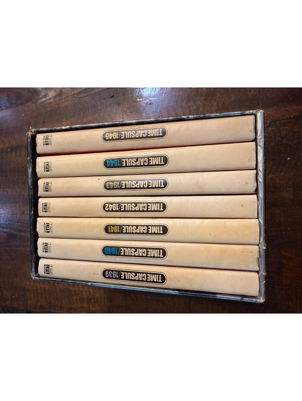 Set of Time Capsule Books 1939-1945 Annual Editions